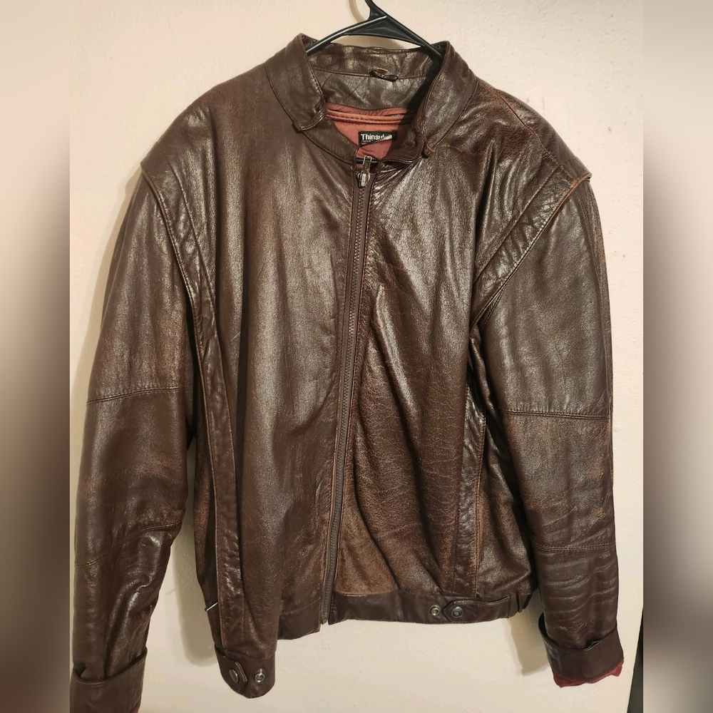 Vintage Genuine leather Dakota leather jacket